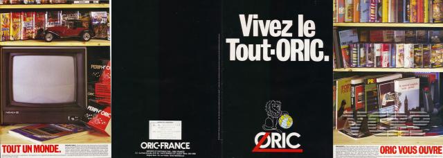 Le manoir du Dr Genius -ORIC 1 48K ATMOS CASSETTE IN COMPLETE BOX
